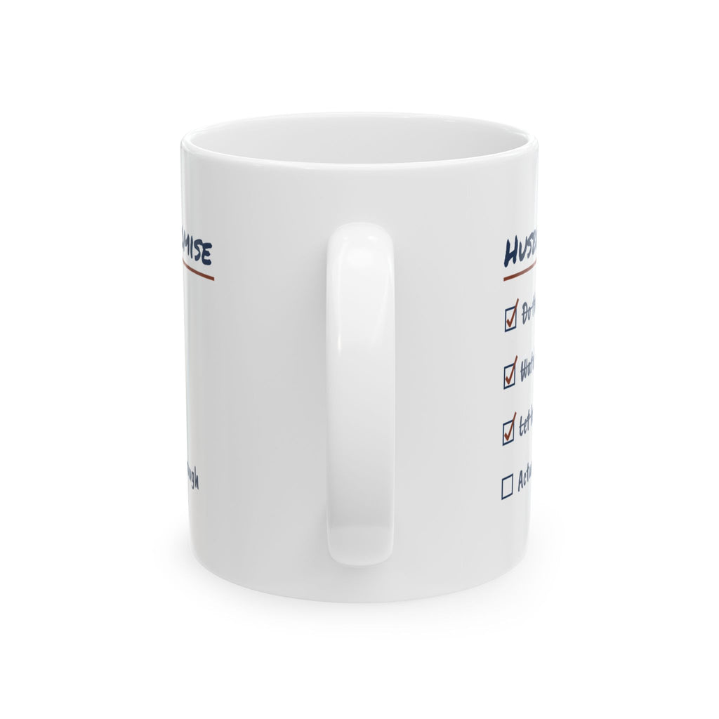 Funny Wife Coffee Mug Husbands Promise Checklist For Wife
