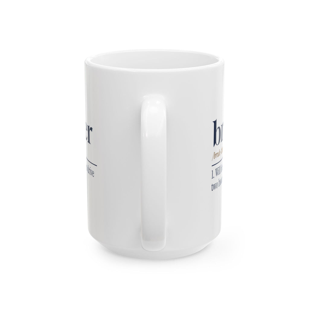 Funny Brother Coffee Mug Brother Dictionary Definition