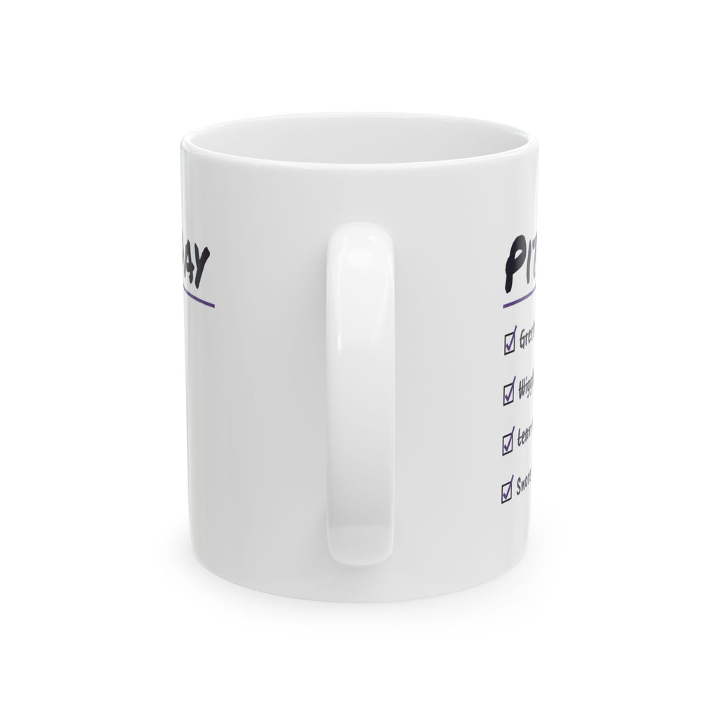 Funny Pit Bull Mug Snore Like A Tractor Pittie Checklist