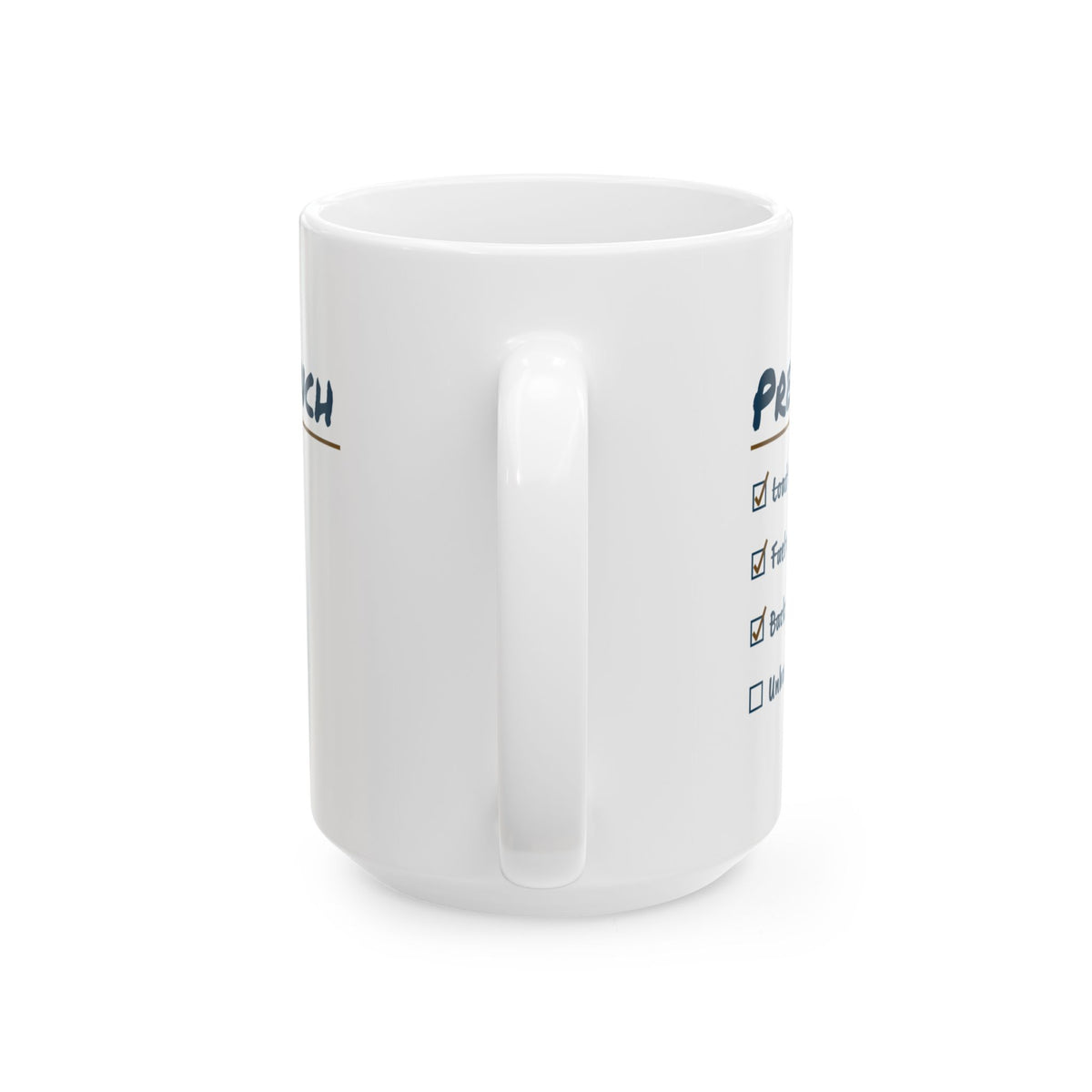 Funny Boating Coffee Mug Pre-Launch Checklist Unhook The Straps