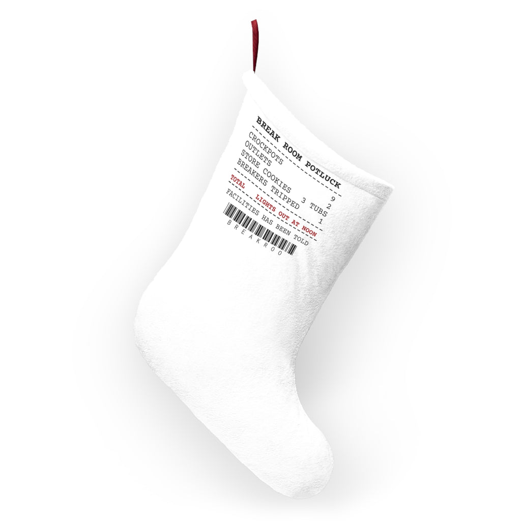 Funny Christmas Coworker Christmas Stocking Nine Crockpots Two Outlets