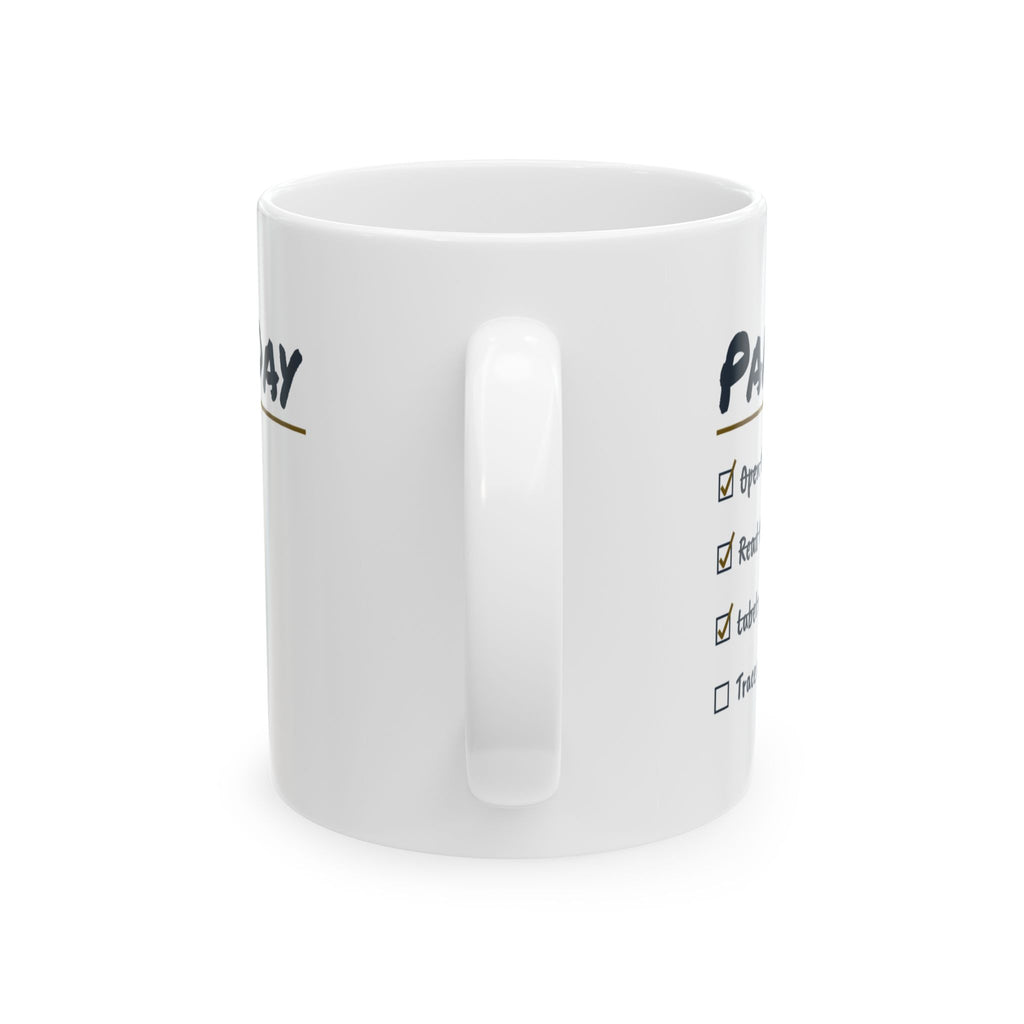 Funny Electrician Coffee Mug Breaker Labeled Stuff