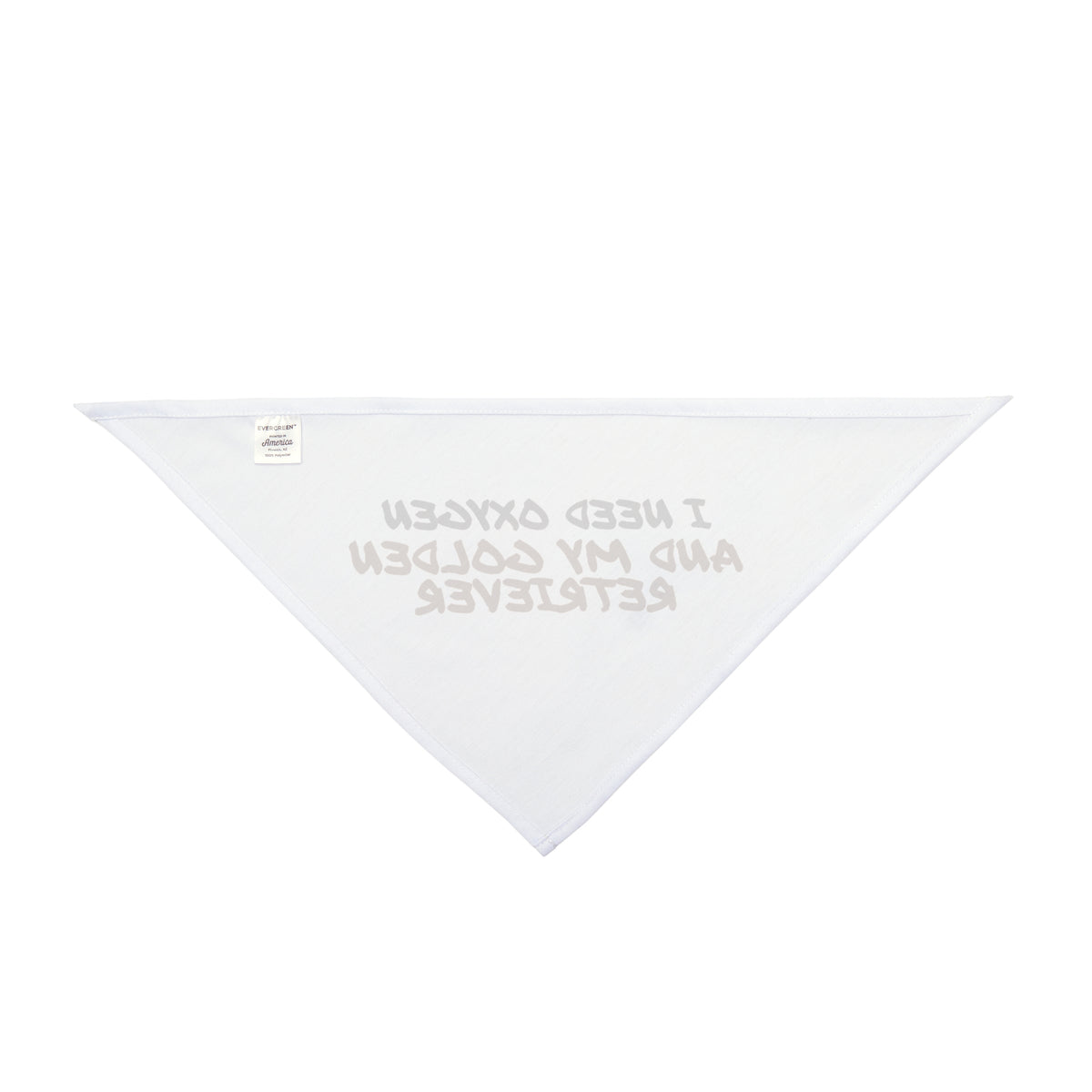 Golden Retriever Dog Bandana "I Need Oxygen And My Golden" Dog Lover Coffee