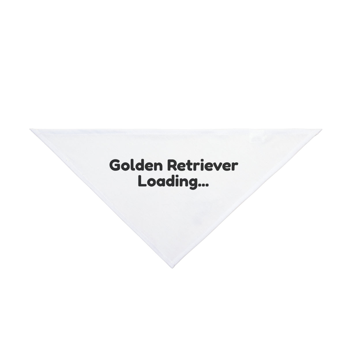Funny Golden Retriever Dog Bandana "Golden Retriever Loading" Dog Lover