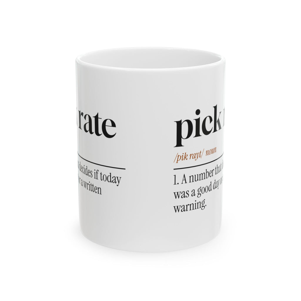 Warehouse Worker Coffee Mug Pick Rate Definition