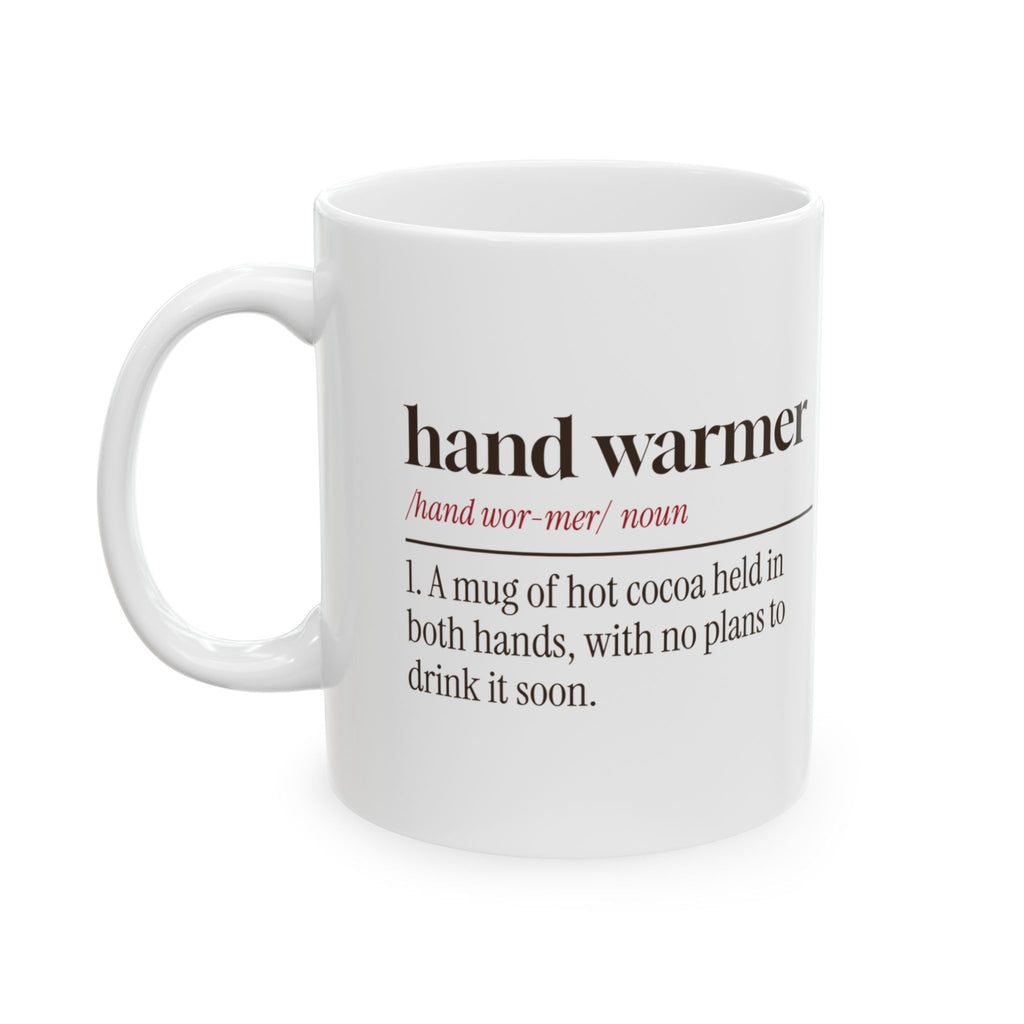 Hot Cocoa Coffee Mug Hand Warmer Dictionary Definition For Winter