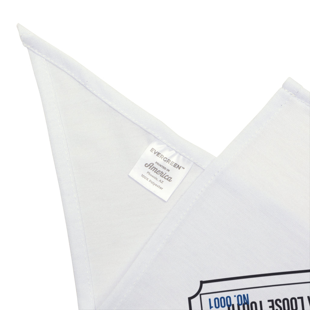 Funny Principal Dog Bandana Sent To The Office To Show A Loose Tooth