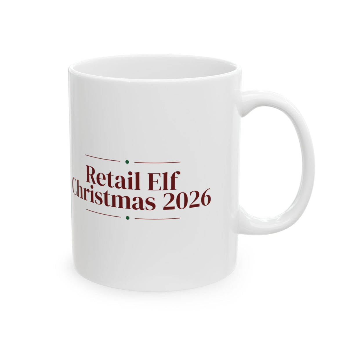 Christmas Retail Coffee Mug Retail Elf Christmas 2026 For Store Staff