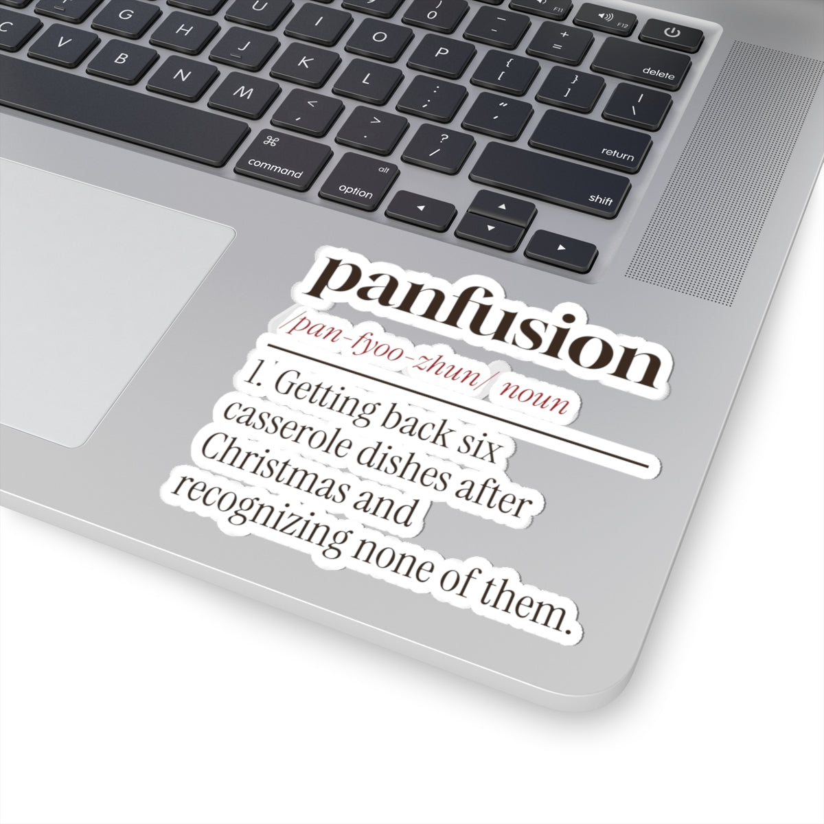 Funny Christmas Host Sticker Panfusion Dictionary Definition