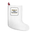 Funny Teacher Christmas Stocking Snow Day Dreaming Sign