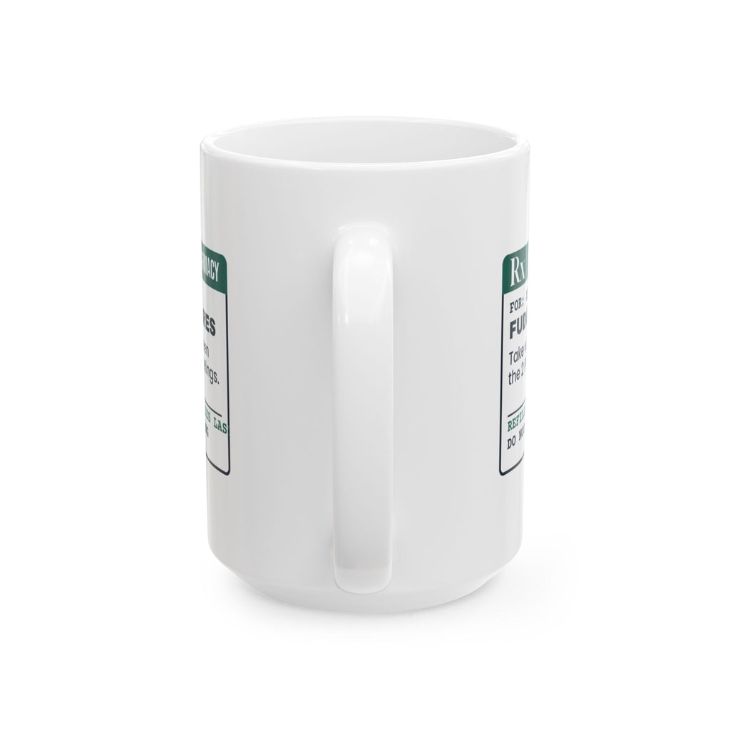 Funny Christmas Coffee Mug Break Room Fudge Prescription For Coworkers