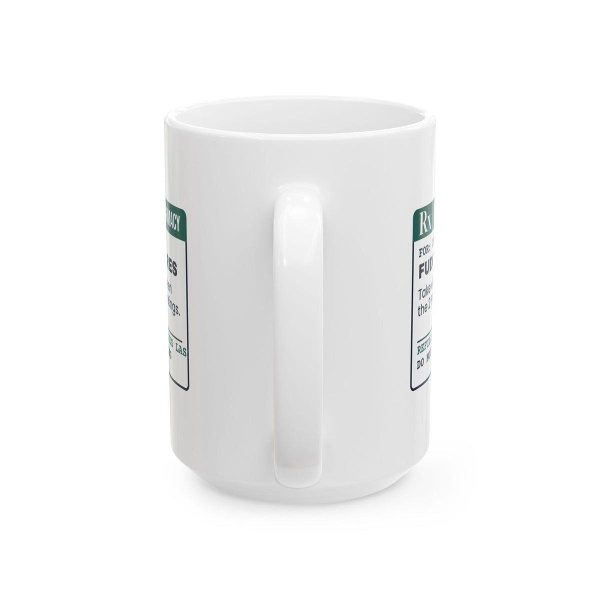 Funny Christmas Coffee Mug Break Room Fudge Prescription For Coworkers