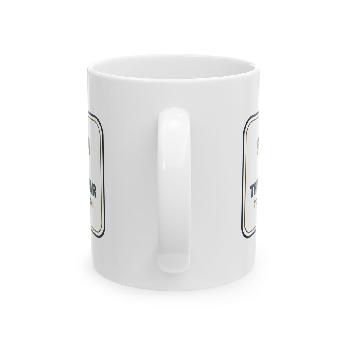 Boating Coffee Mug Anchored At The Sandbar Slip Sign For Lake Lovers