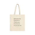 Funny Retail Christmas Tote Bag Overnight Holiday Shift Checklist