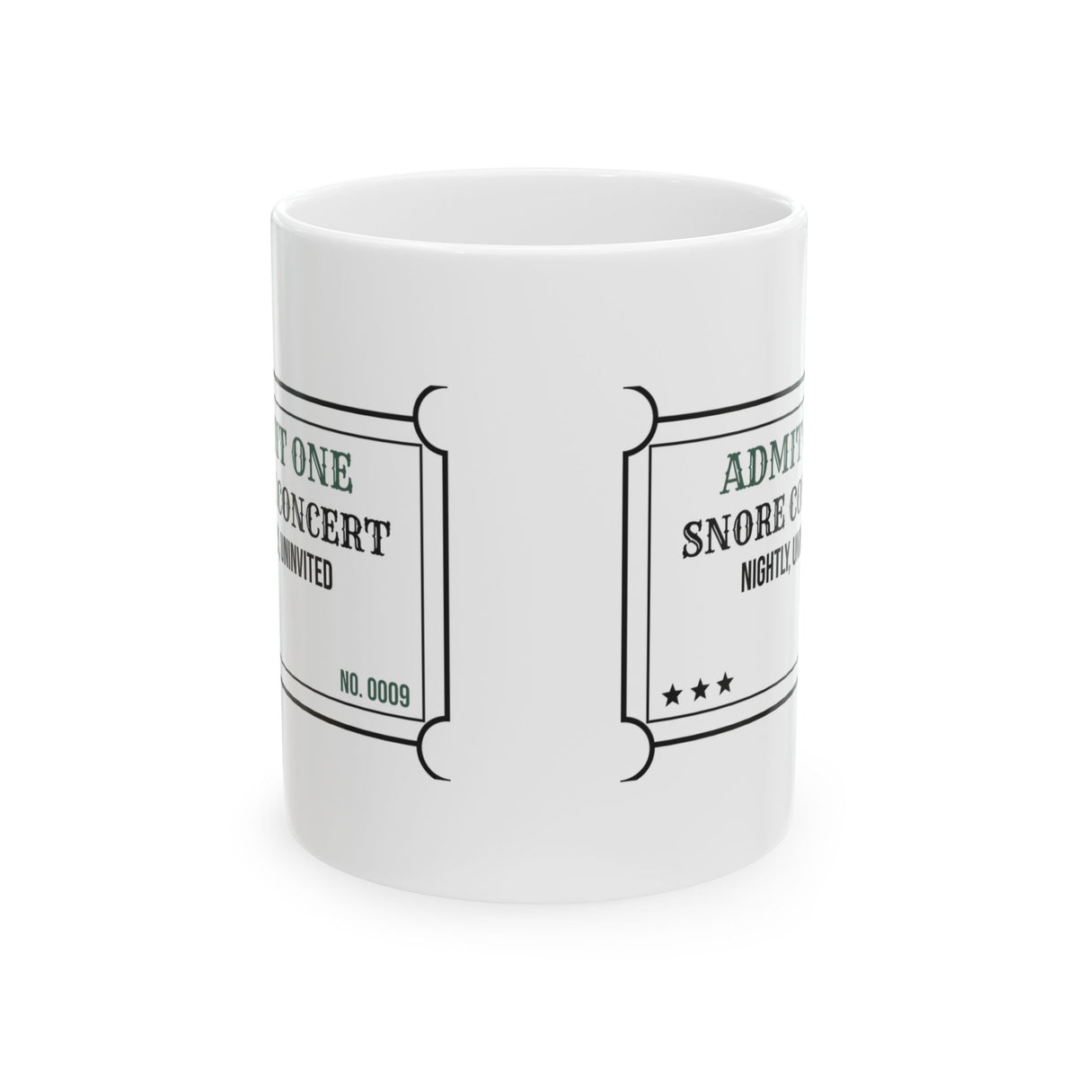 French Bulldog Coffee Mug Snore Concert Nightly