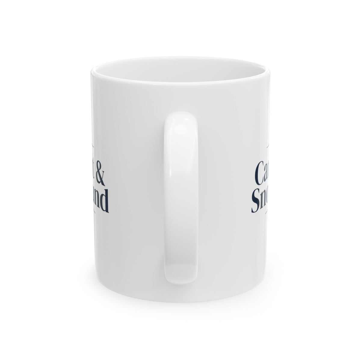 Christmas Coffee Mug Candlelit And Snowbound Cozy Winter