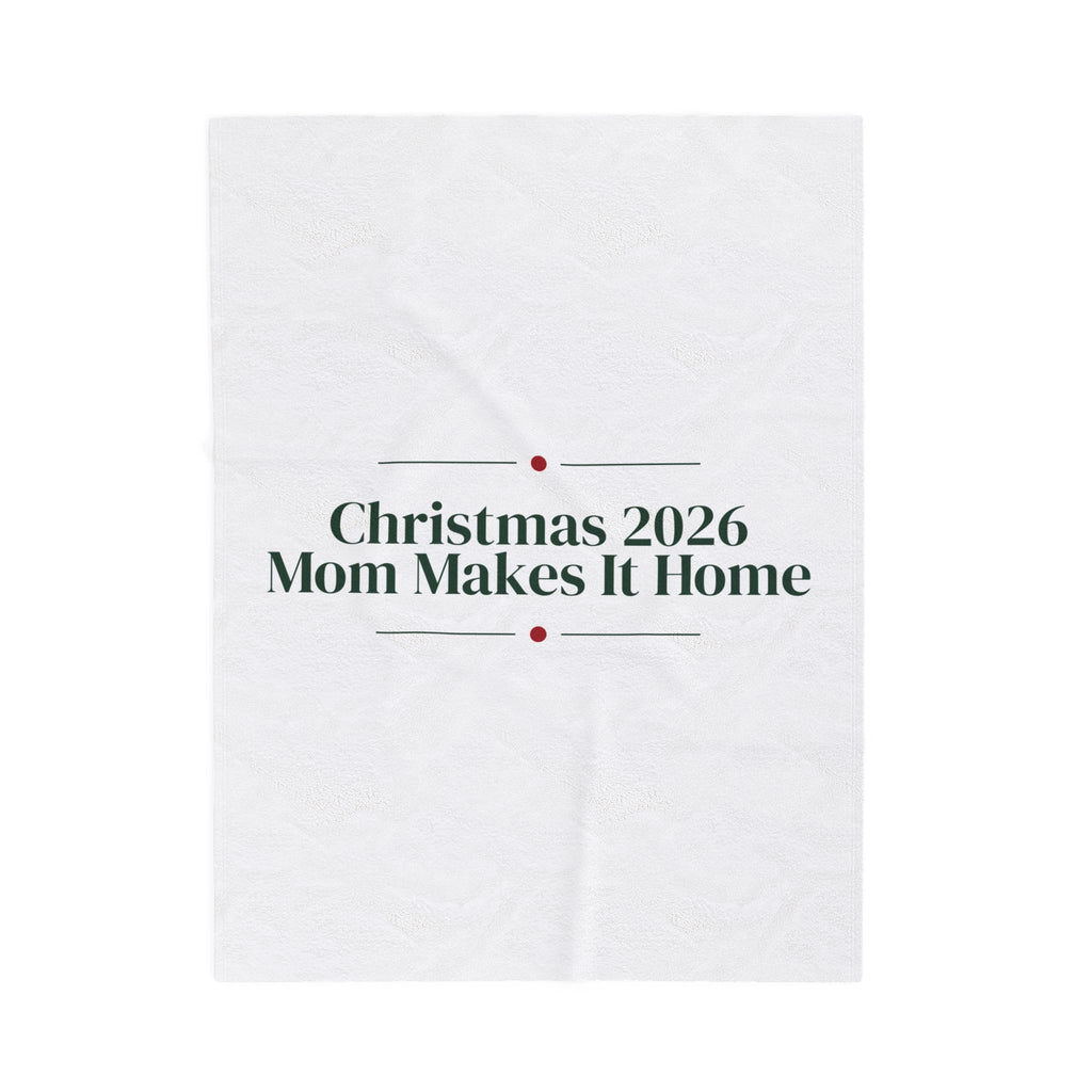 Christmas Throw Blanket Christmas 2026 Mom Makes It Home For Mom