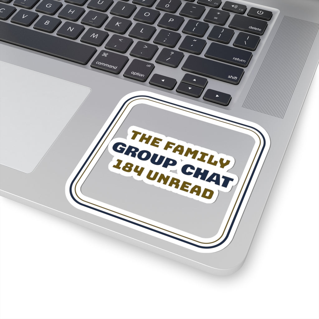 Funny Christmas Sticker Family Group Chat 184 Unread