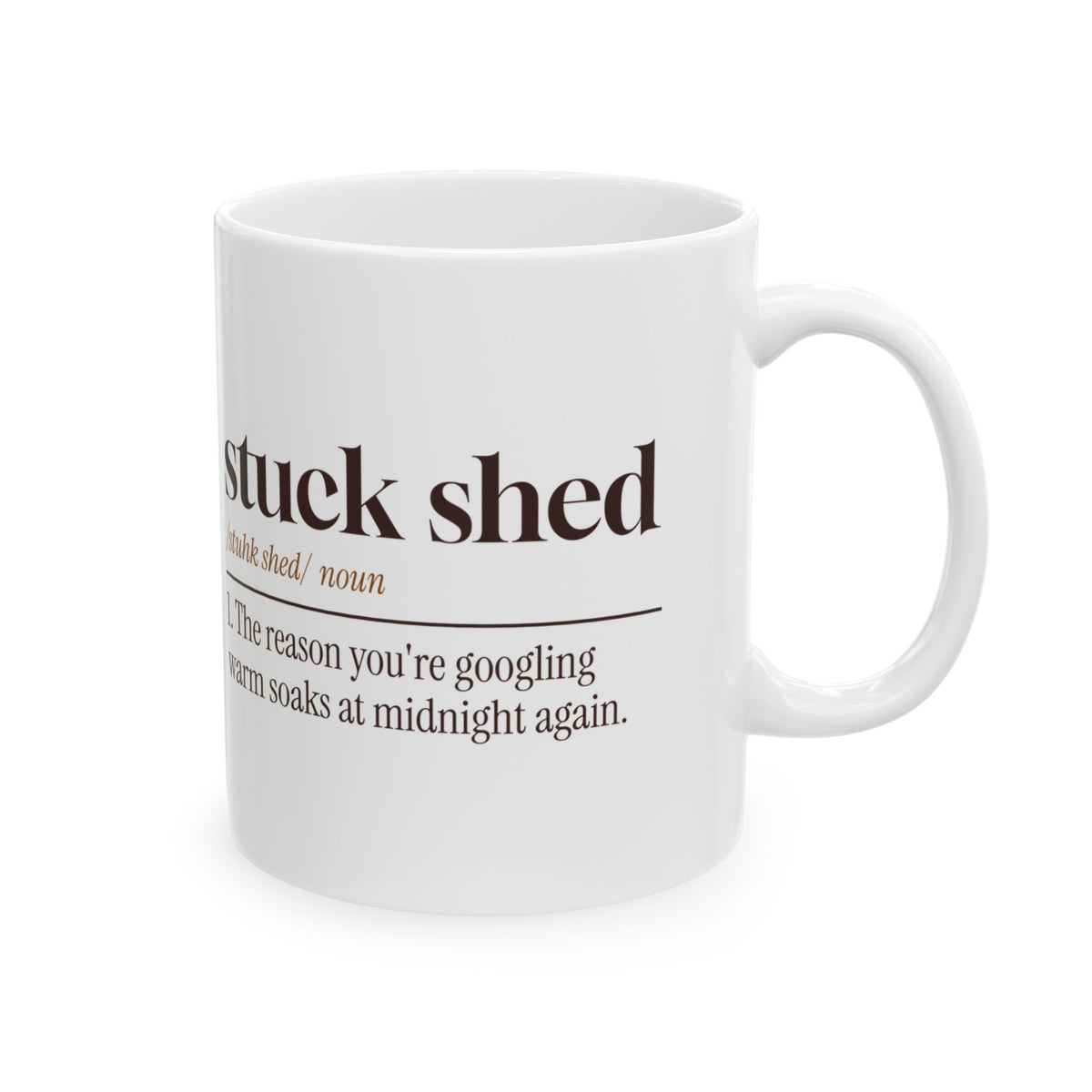 Stuck Shed, Again Coffee Mug For Reptile Owners