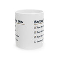 Funny Drummer Coffee Mug Tune The Snare Again Checklist