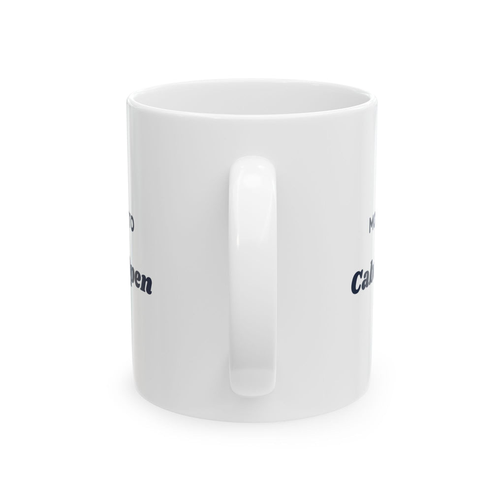 Funny Family Christmas Coffee Mug Most Likely To Leave Cabinets Open
