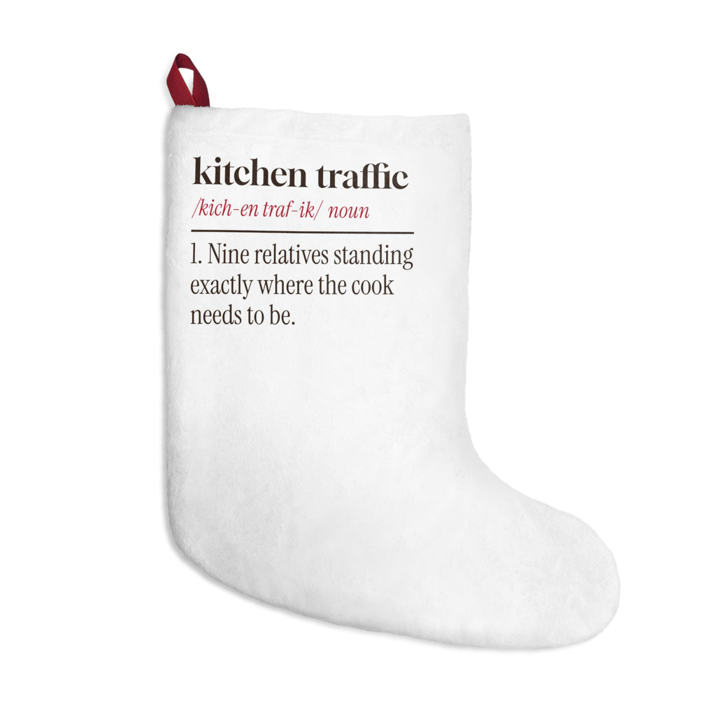 Funny Family Christmas Stocking Kitchen Traffic Definition For