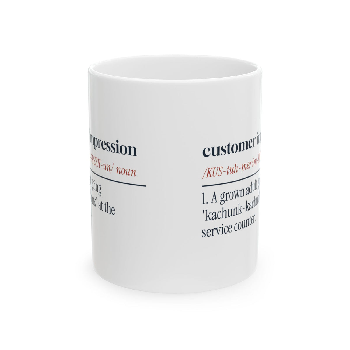 Funny Mechanic Coffee Mug Customer Impression Definition For Mechanics