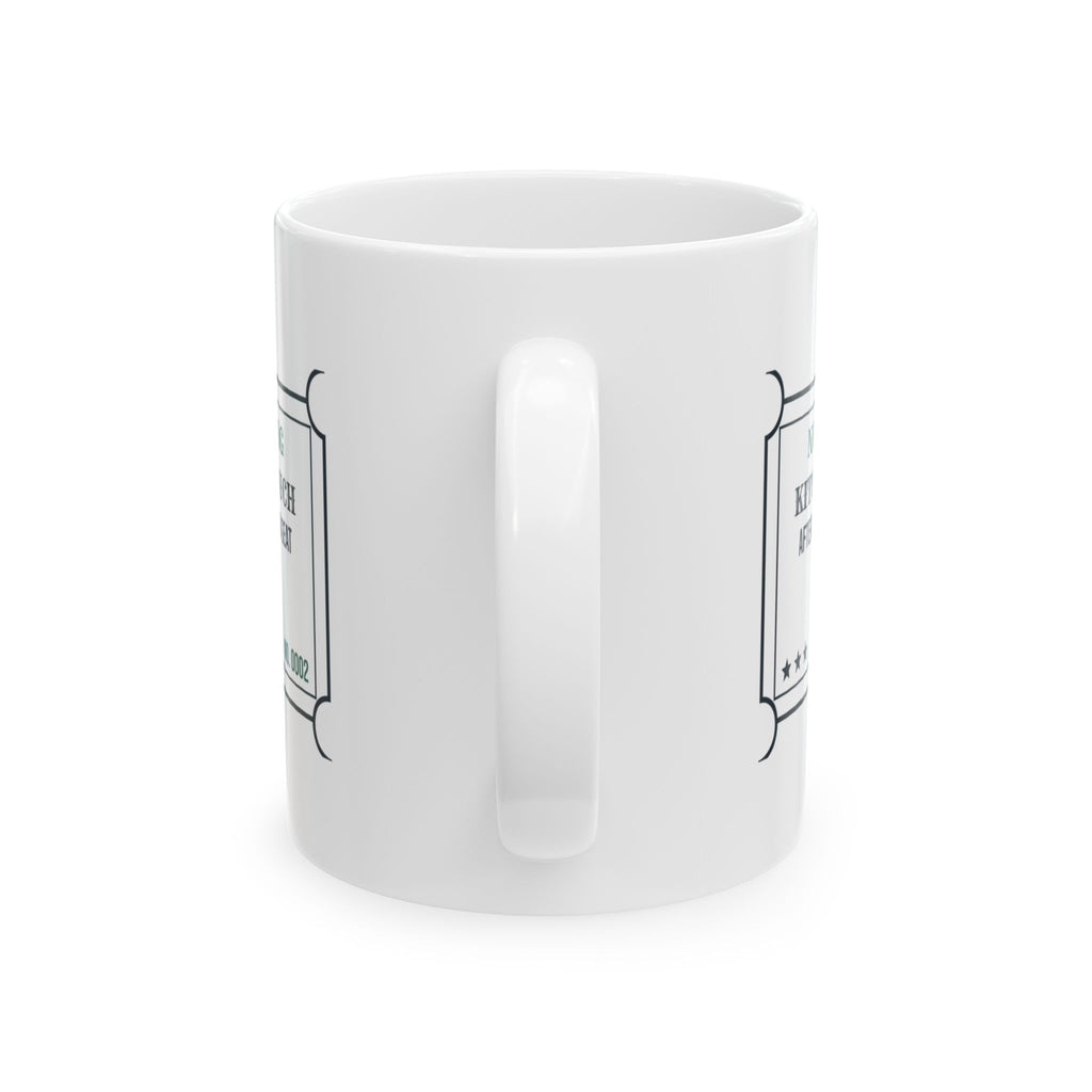 Funny Work From Home Coffee Mug Kitchen To Couch Boarding Pass
