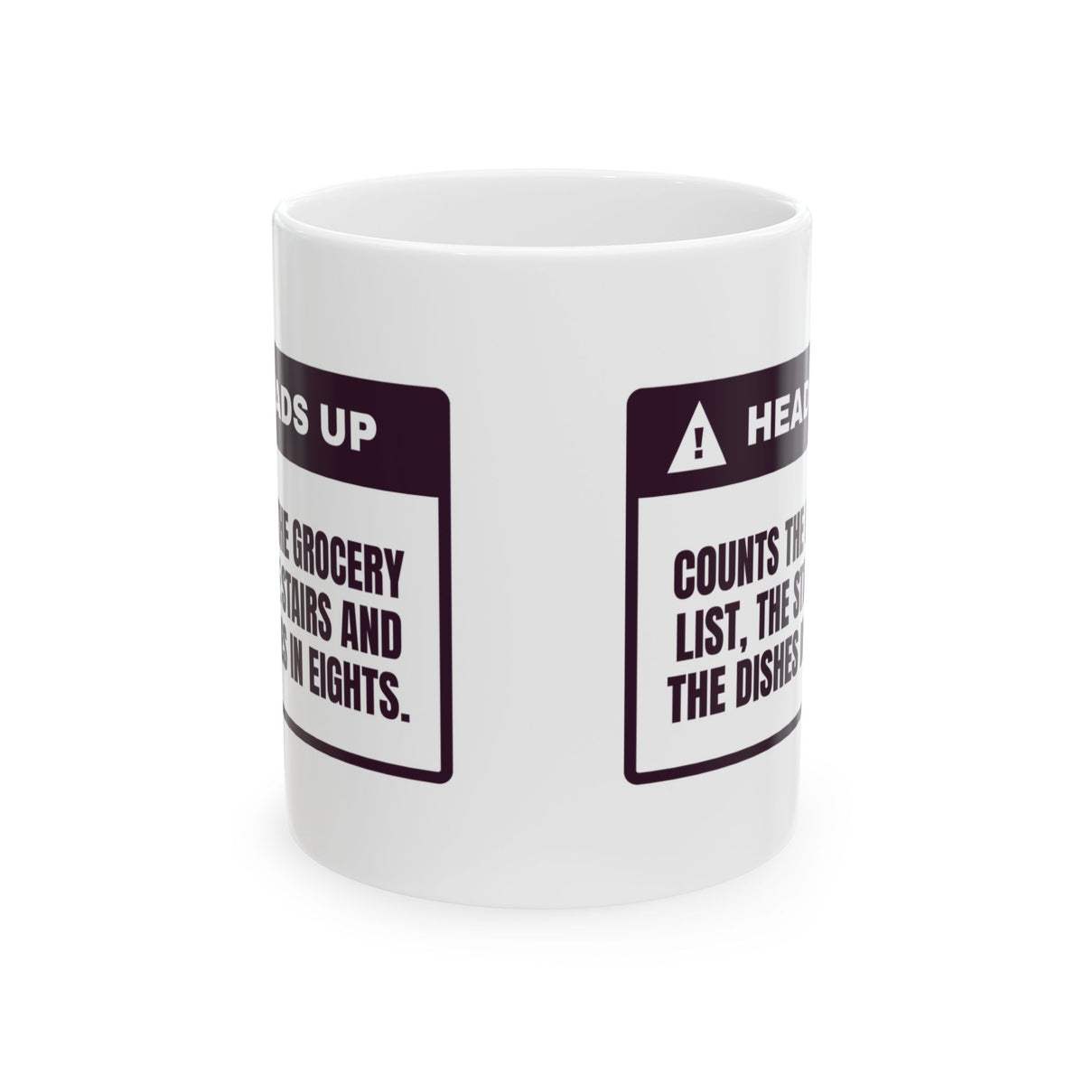 Funny Dancer Coffee Mug Counts The Groceries In Eights For Dancers