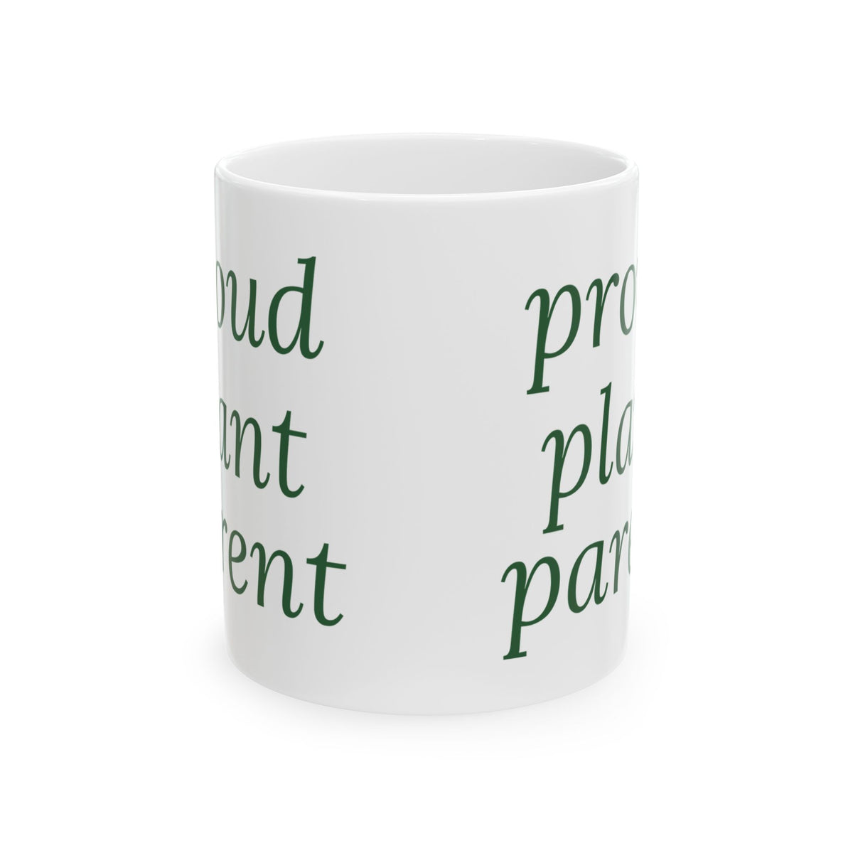 Funny Plant Parent Coffee Mug "Proud Plant Parent" For Gardeners