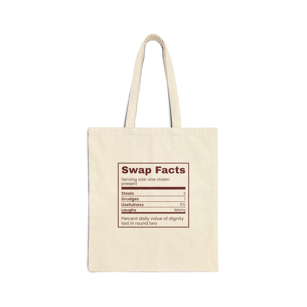 Funny White Elephant Tote Bag Swap Facts Usefulness 0 Percent