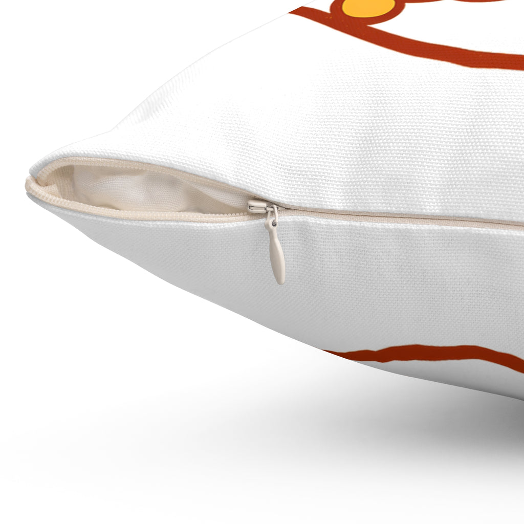 Taco Bout Fun Funny Retro Taco Pun Throw Pillow