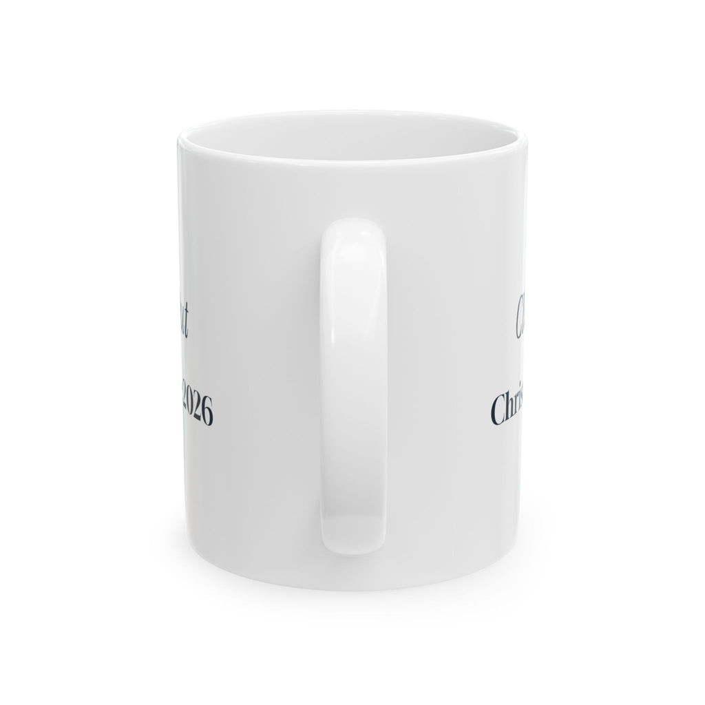 Funny Christmas Retail Coffee Mug Clocked Out Christmas Eve 2026