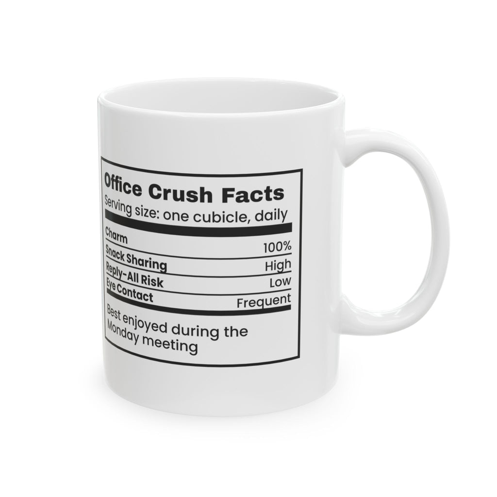 Office Crush Facts Coffee Mug For Coworkers