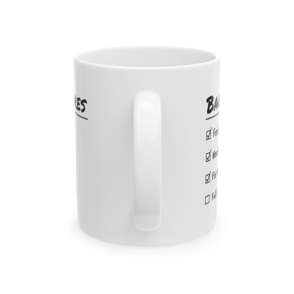 Barn Chores Checklist Coffee Mug For Horse Girl