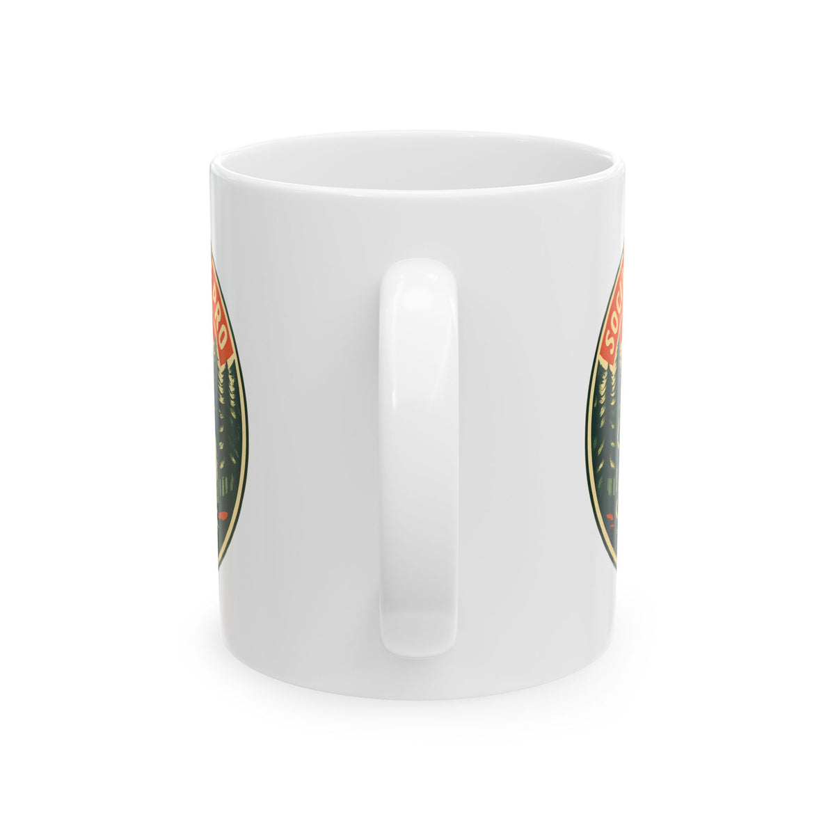 Social Distance Pro Since Forever Funny Vintage Bigfoot Coffee Mug