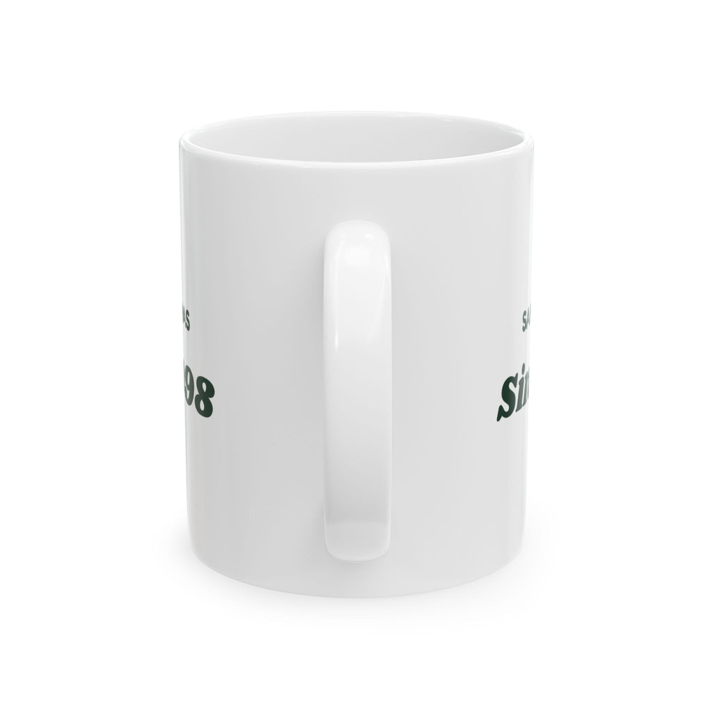 Funny Christmas Dad Coffee Mug Same Christmas Sweater Since 1998