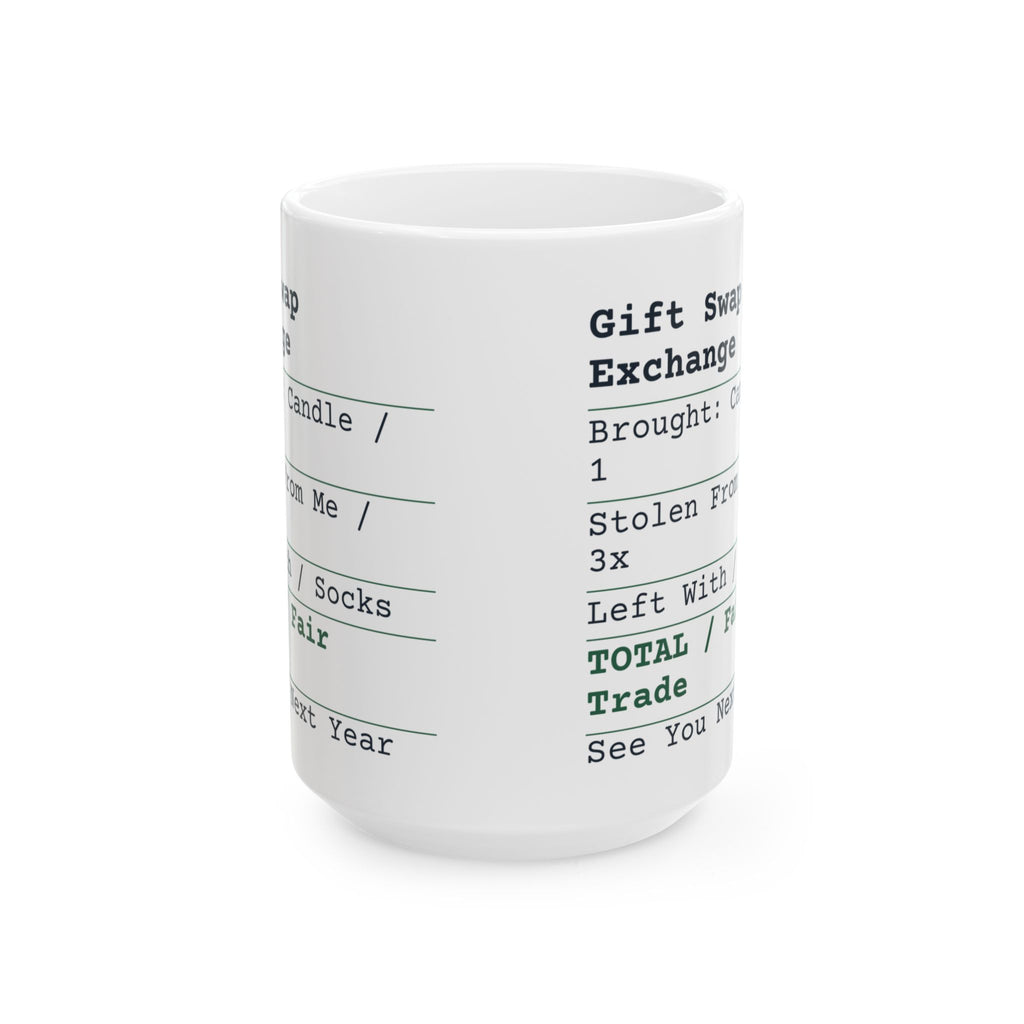 Funny White Elephant Coffee Mug Stolen From Me 3x Left With Socks