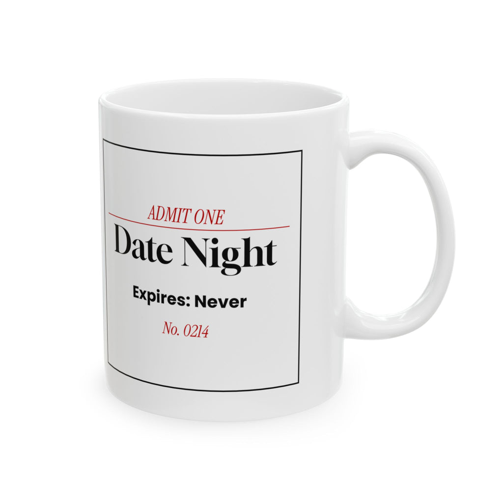 Date Night Coffee Mug For Her Valentine