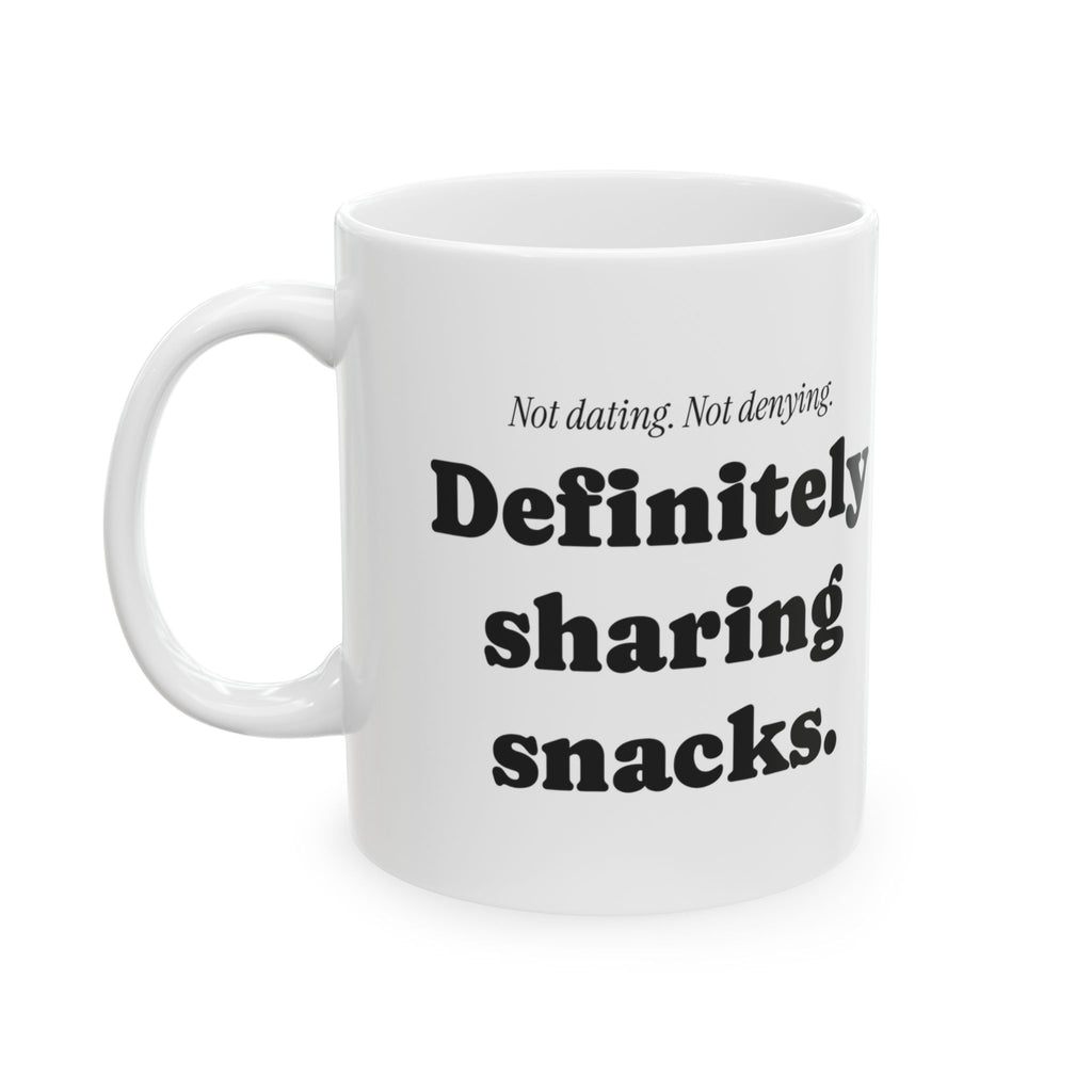 Funny Not Dating Valentine Coffee Mug For Coworkers