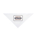 Rescue Pet Dog Bandana Adopted Spoiled Ever Since