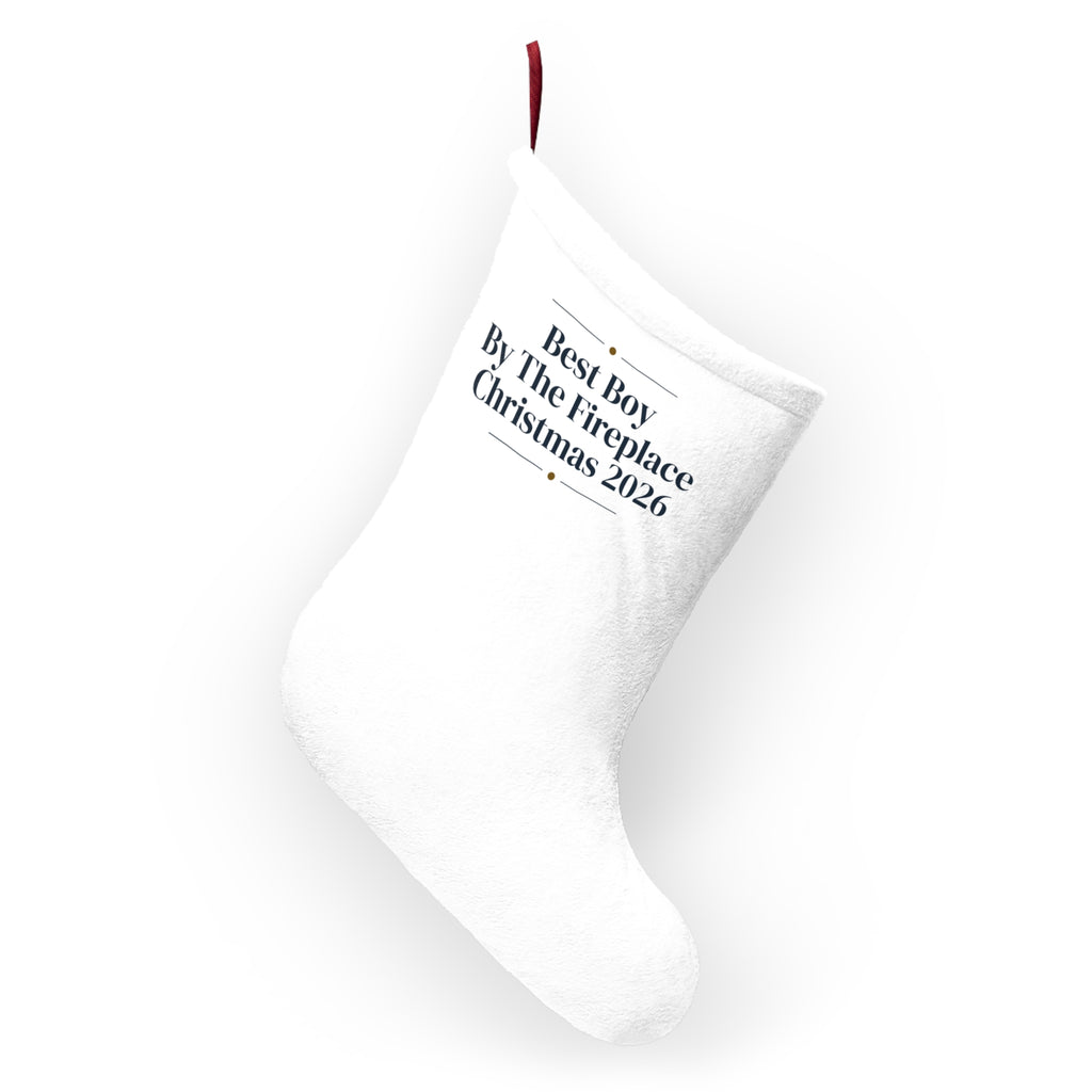 Dog Christmas Stocking Best Boy By The Fireplace Christmas 2026