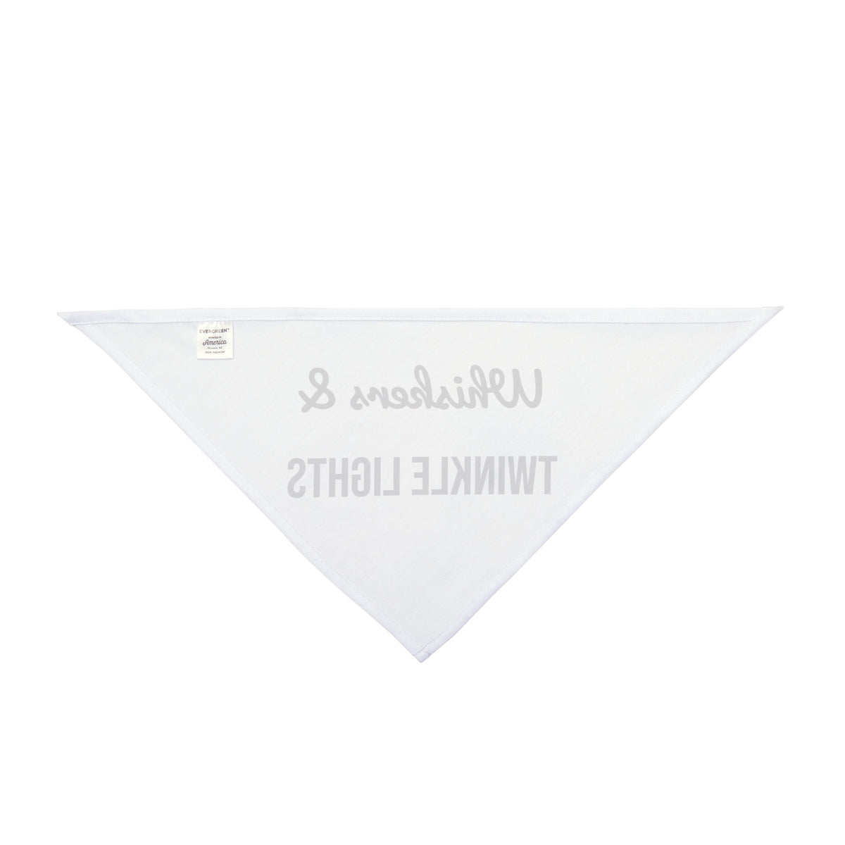 Christmas Cat Dog Bandana Whiskers And Twinkle Lights