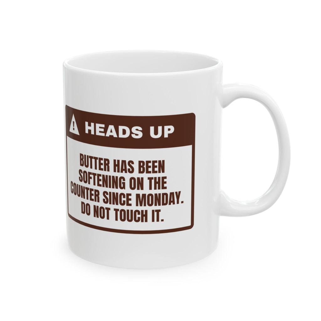 Funny Christmas Baking Coffee Mug Butter Softening Since Monday
