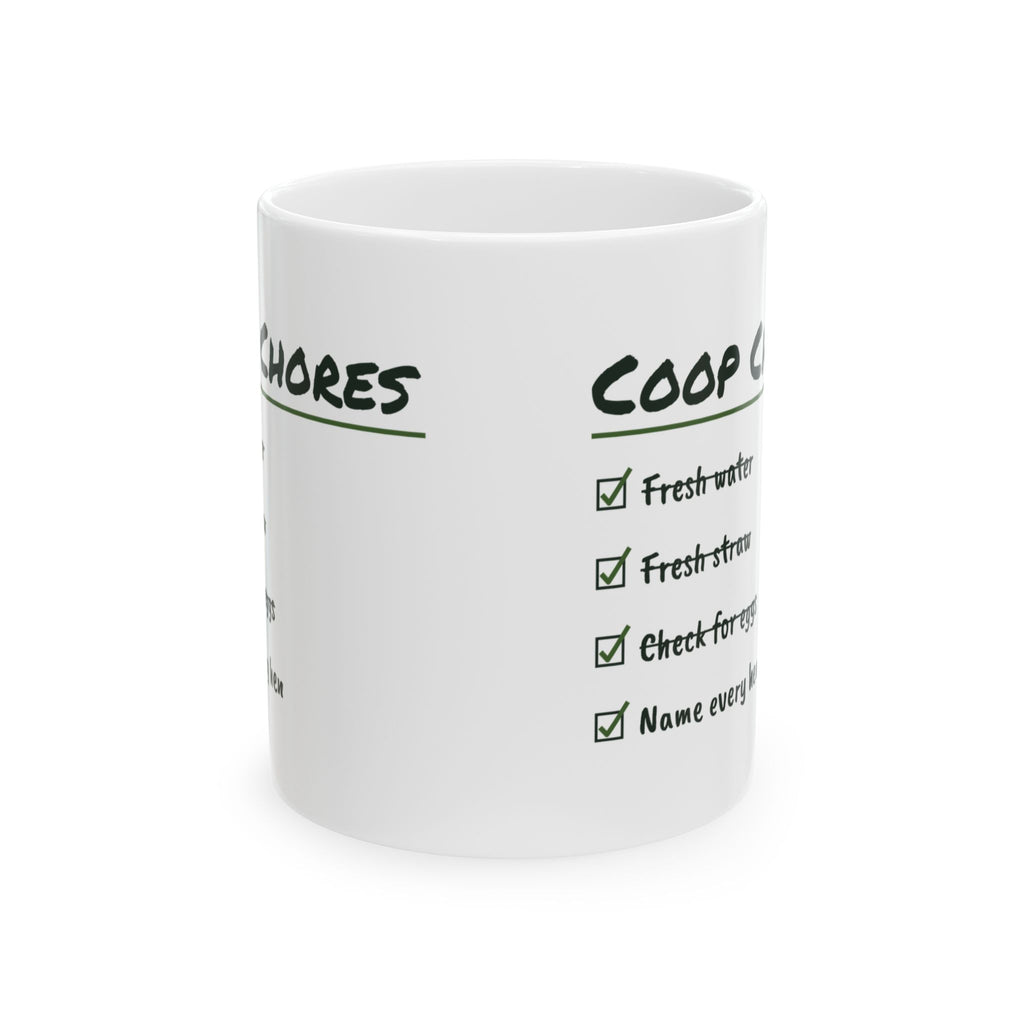 Funny Chicken Keeper Mug Fresh Straw Name Every Hen