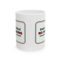 Funny White Elephant Coffee Mug No Peeking Shaking Is Allowed