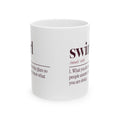 Funny Wine Lover Coffee Mug Swirl Dictionary Definition