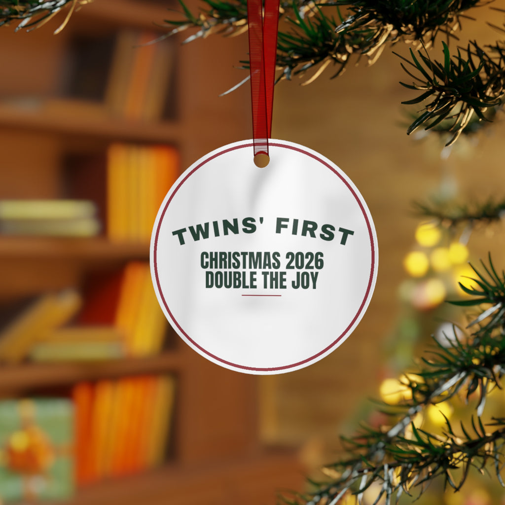 Christmas Ornament 2026 Twins First Christmas Double The Joy