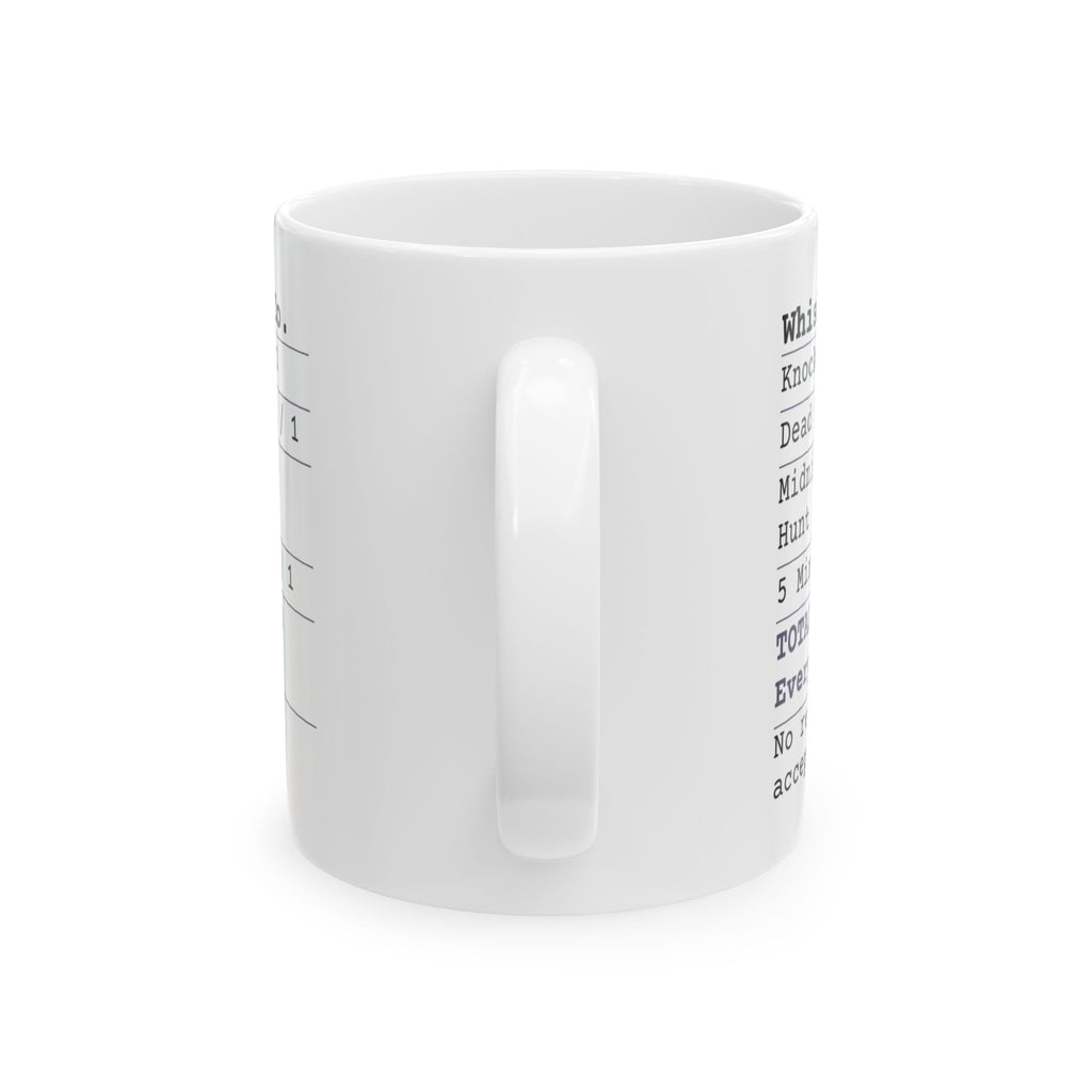 Funny Cat Coffee Mug Love Receipt Worth Every Minute For Cat Lovers