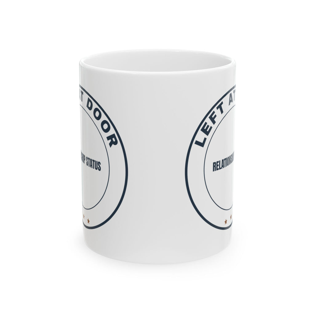 Delivery Driver Coffee Mug Left At Door Relationship
